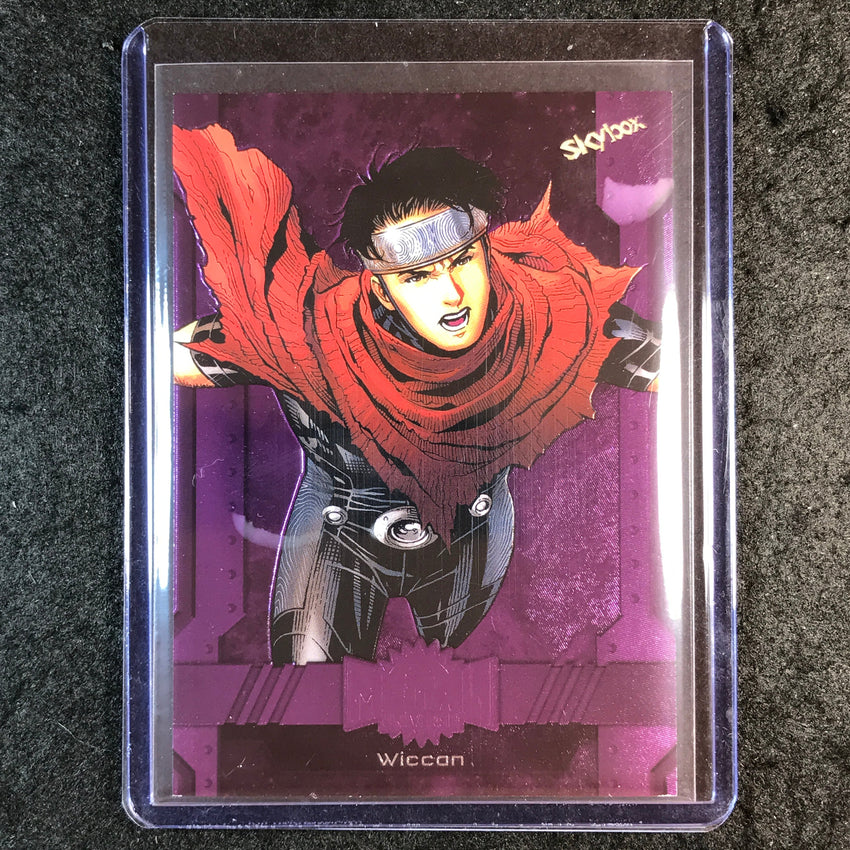 2024 Marvel Metal Universe Avengers WICCAN Base Purple FX 150/199 #59