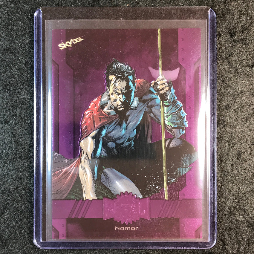 2024 Marvel Metal Universe Avengers NAMOR Base Purple FX 23/199 #62