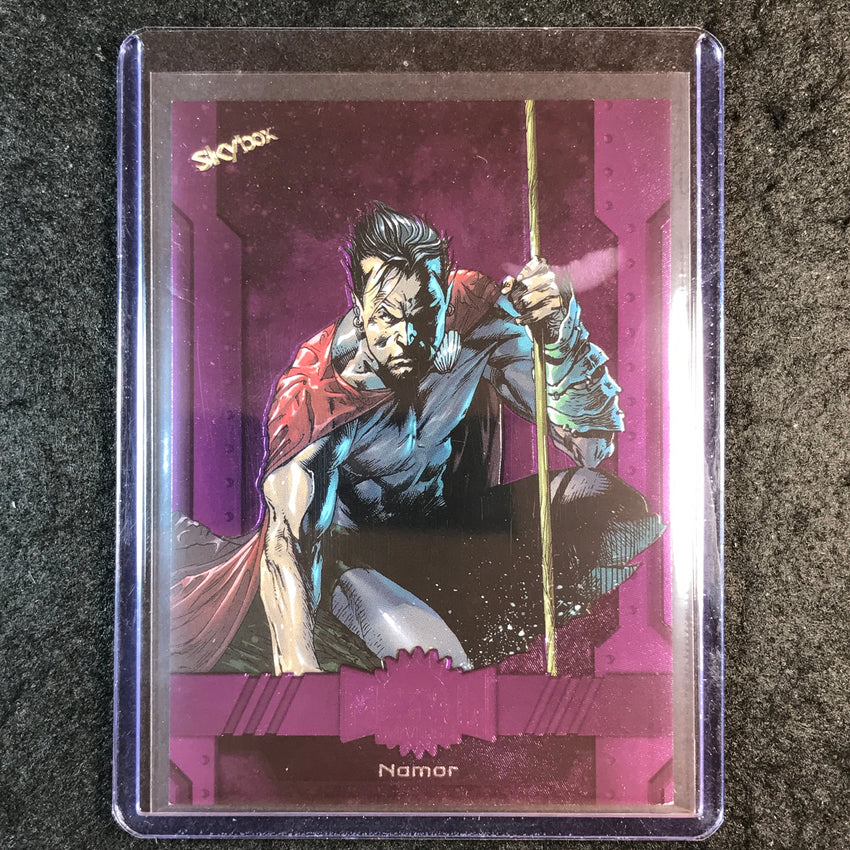 2024 Marvel Metal Universe Avengers NAMOR Base Purple FX 164/199 #62