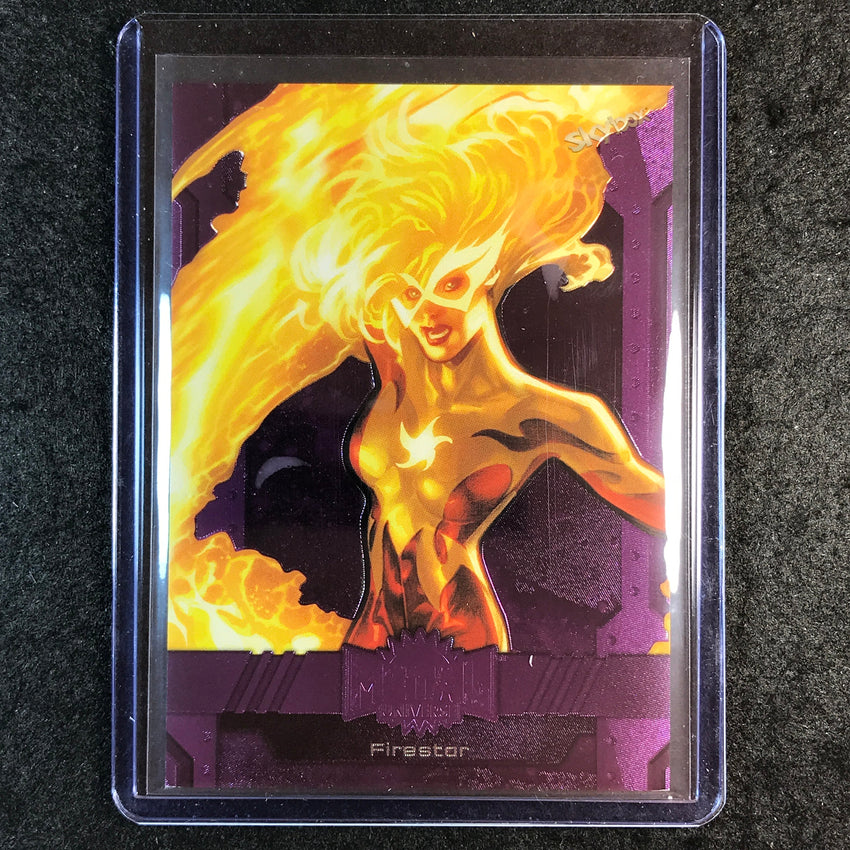 2024 Marvel Metal Universe Avengers FIRESTAR Base Purple FX 140/199 #93