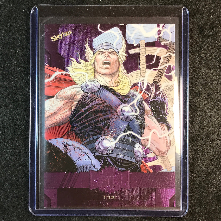 2024 Marvel Metal Universe Avengers THOR Base Purple FX 135/199 #98