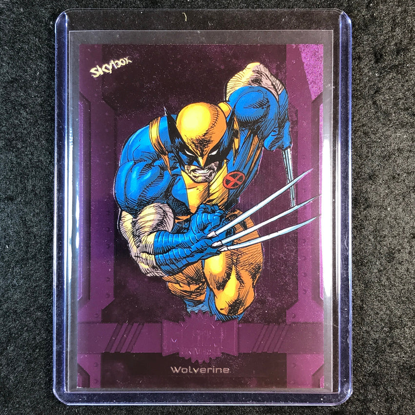 2024 Marvel Metal Universe Avengers WOLVERINE Base Purple FX 135/199 #99