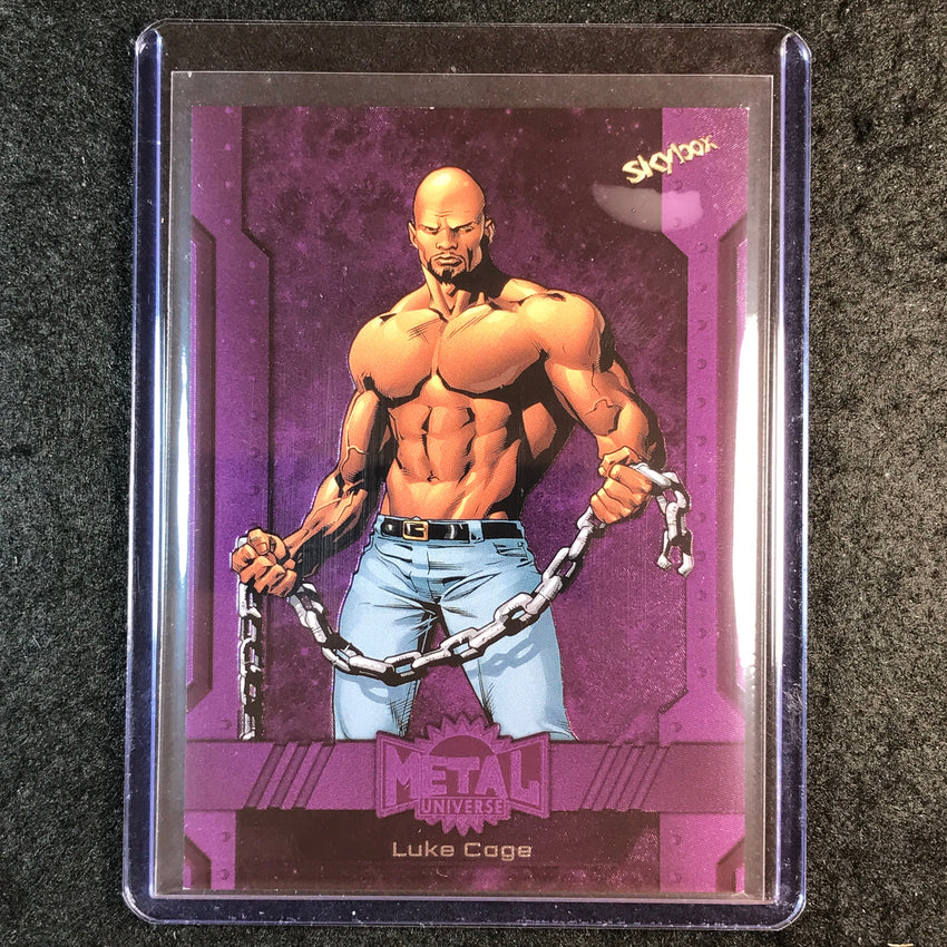 2024 Marvel Metal Universe Avengers LUKE CAGE Base Purple FX 161/199 #104