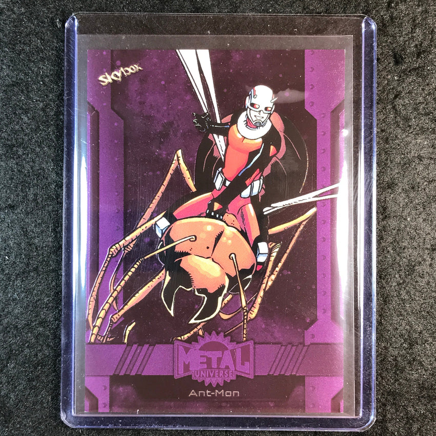 2024 Marvel Metal Universe Avengers ANT-MAN Base Purple FX 79/199 #106
