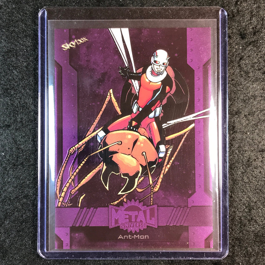 2024 Marvel Metal Universe Avengers ANT-MAN Base Purple FX 147/199 #106