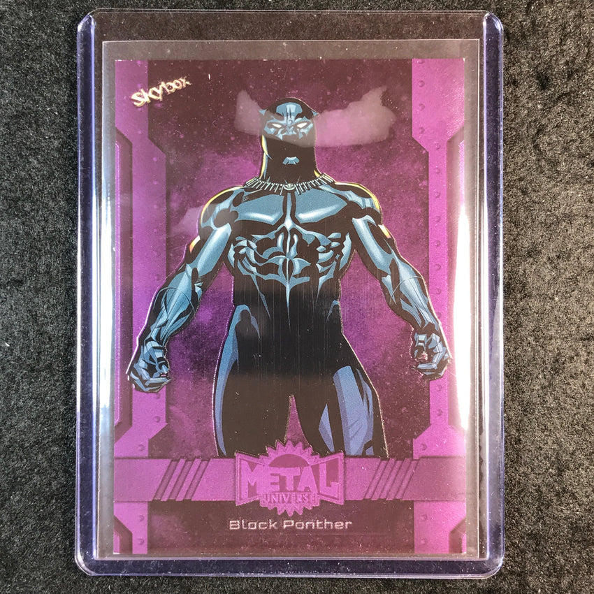 2024 Marvel Metal Universe Avengers BLACK PANTHER Base Purple FX 39/199 #108