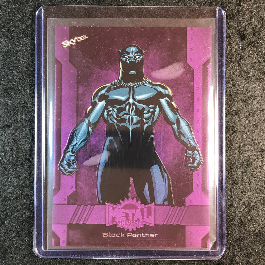 2024 Marvel Metal Universe Avengers BLACK PANTHER Base Purple FX 130/199 #108