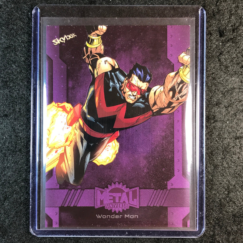 2024 Marvel Metal Universe Avengers WONDER MAN Base Purple FX 124/199 #112