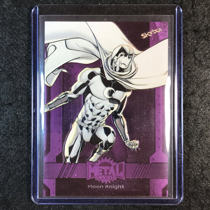 2024 Marvel Metal Universe Avengers MOON KNIGHT Base Purple FX 24/199 #128