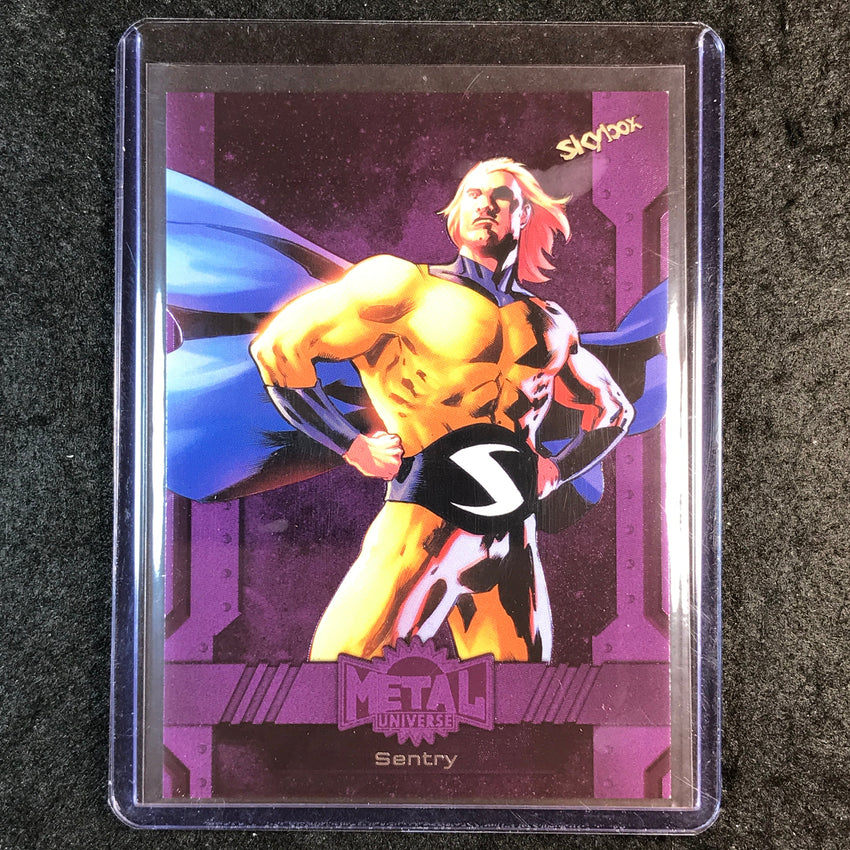 2024 Marvel Metal Universe Avengers SENTRY Base Purple FX 99/199 #137