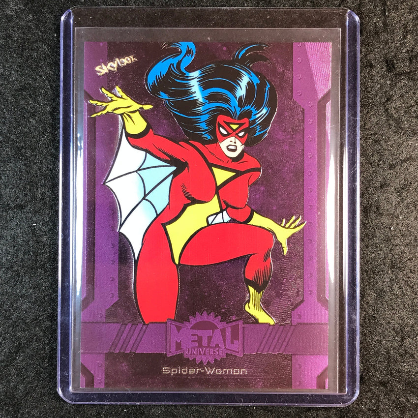 2024 Marvel Metal Universe Avengers SPIDER-MAN Base Purple FX 103/199 #138