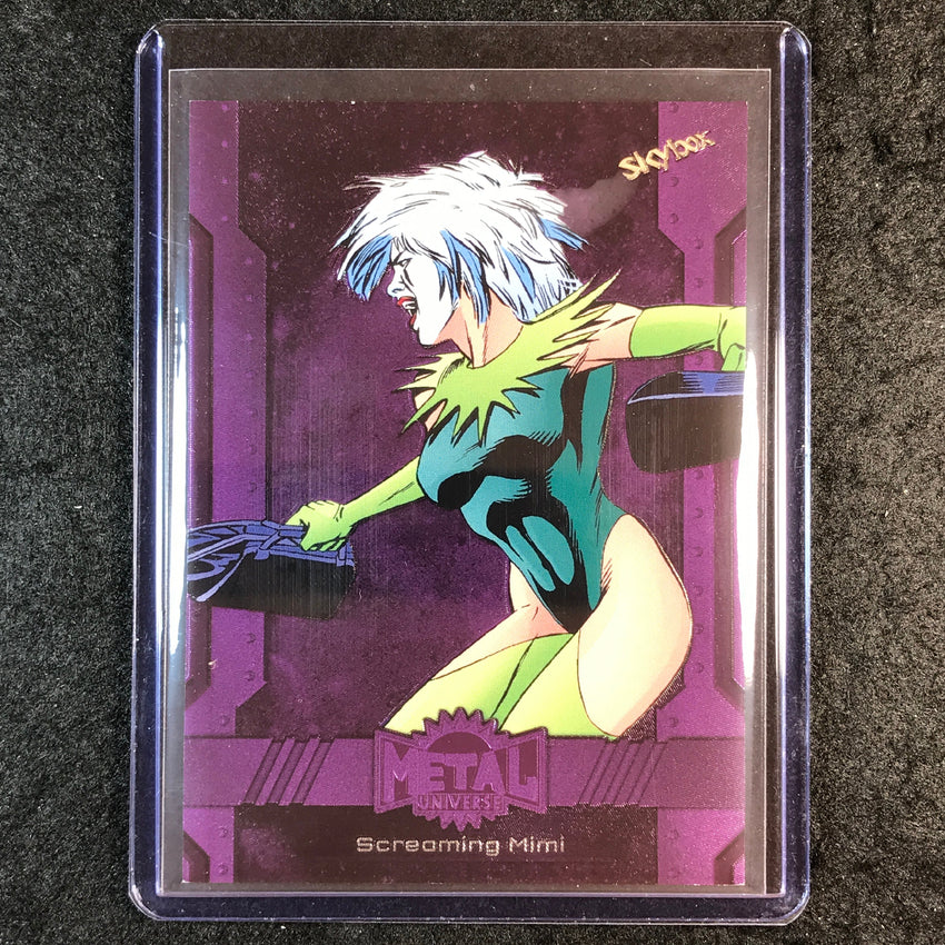 2024 Marvel Metal Universe Avengers SCREAMING MIMI Base Purple FX 151/199 #141