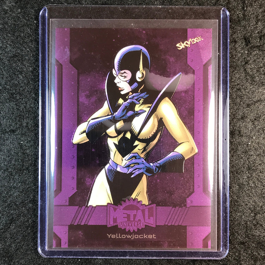 2024 Marvel Metal Universe Avengers YELLOWJACKET Base Purple FX 177/199 #142