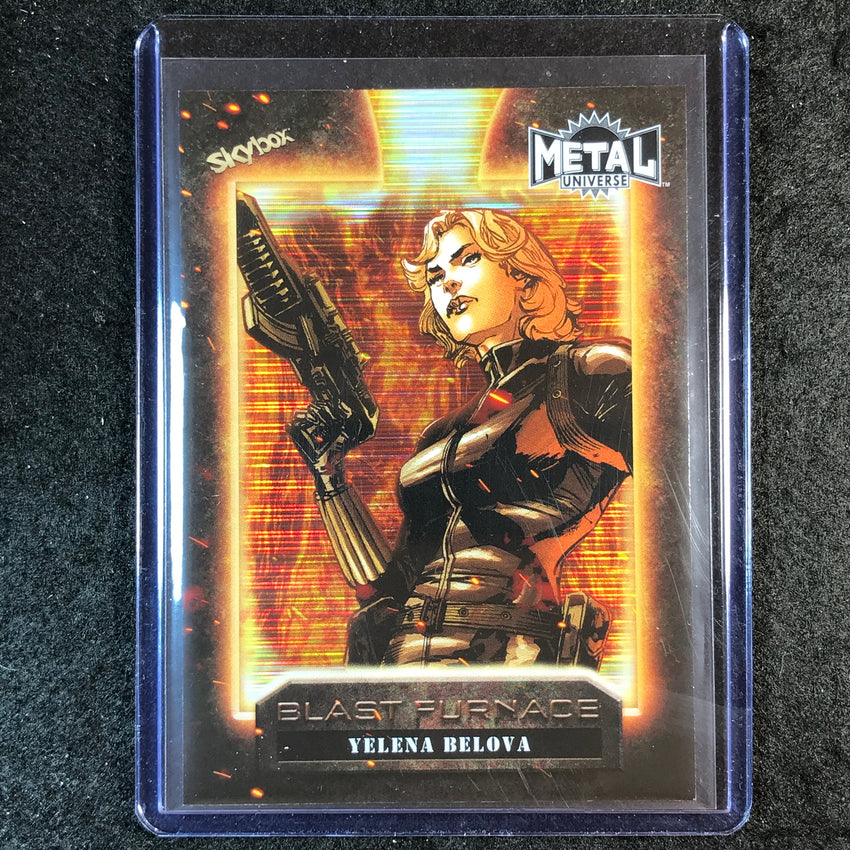 2024 Marvel Metal Universe Avengers YELENA BELOVA Blast Furnace #BF-9