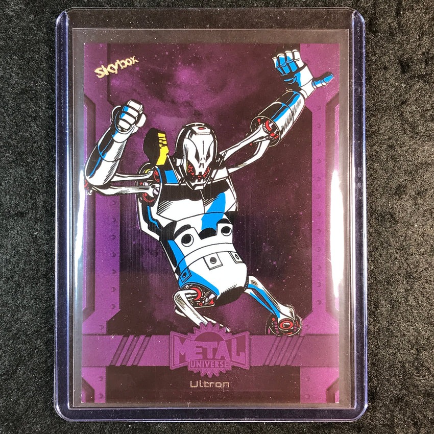 2024 Marvel Metal Universe Avengers ULTRON Base Purple FX 124/199 #148