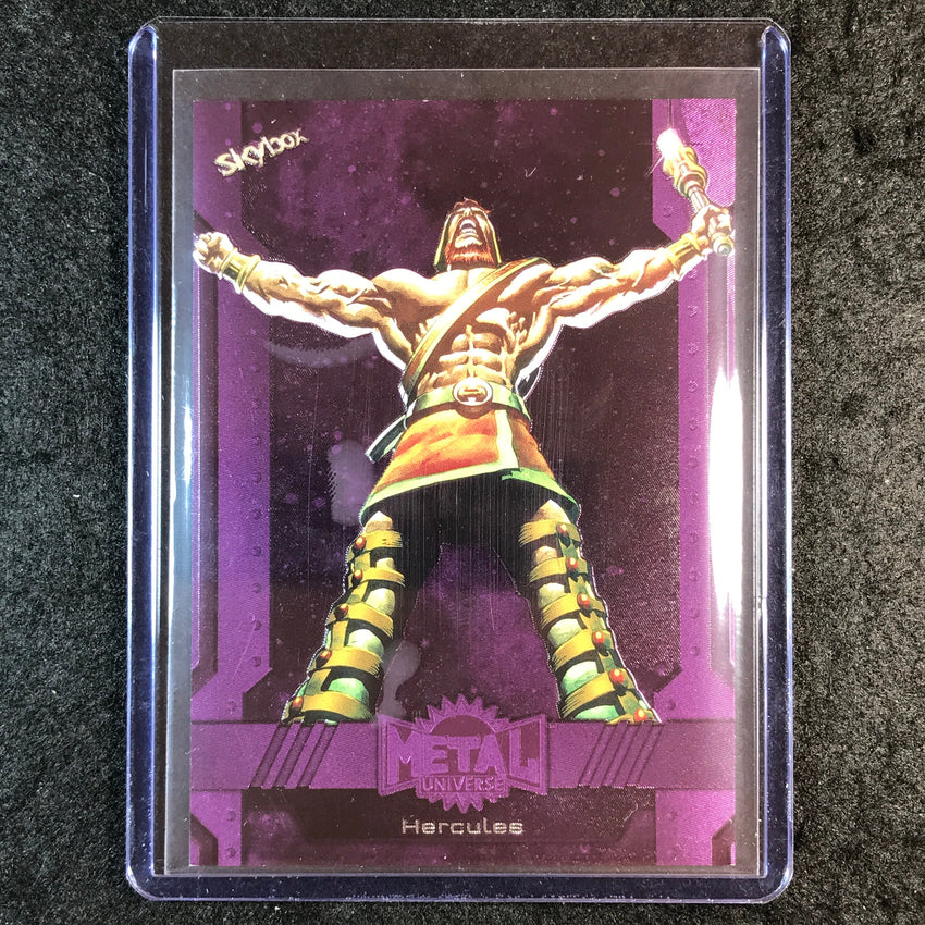 2024 Marvel Metal Universe Avengers HERCULES Base Purple FX 72/199 #155