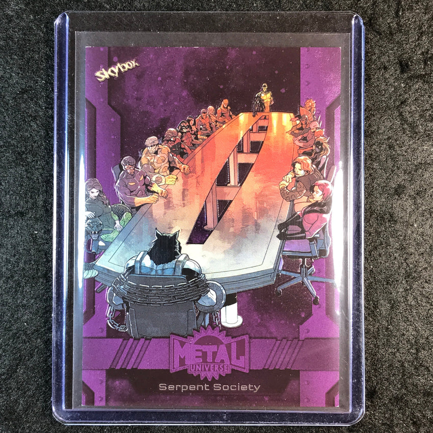 2024 Marvel Metal Universe Avengers SERPENT SOCIETY Base Purple FX 109/199 #157