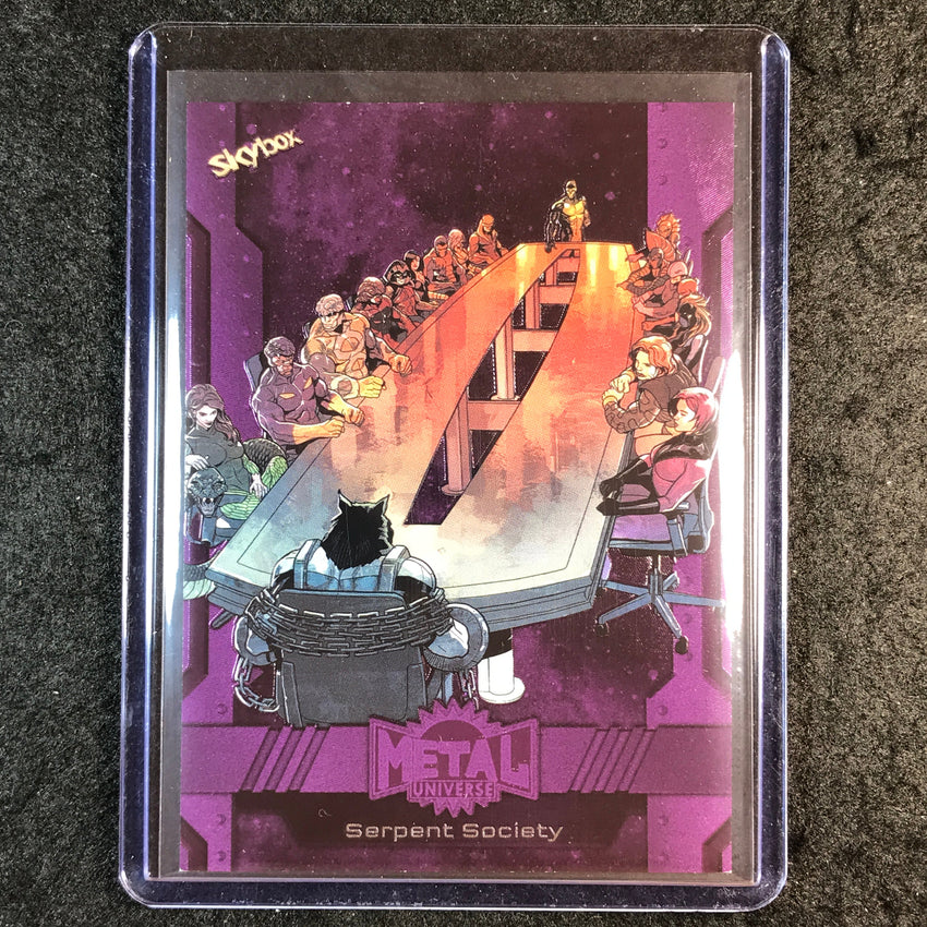 2024 Marvel Metal Universe Avengers SERPENT SOCIETY Base Purple FX 133/199 #157