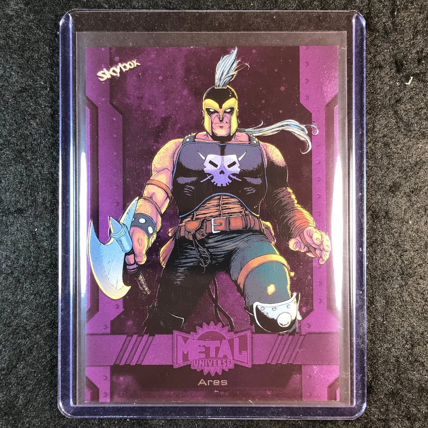 2024 Marvel Metal Universe Avengers ARES Base Purple FX 172/199 #169