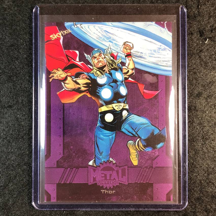 2024 Marvel Metal Universe Avengers THOR Base Purple FX 162/199 #174