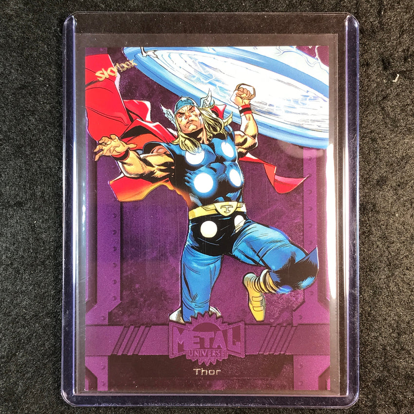 2024 Marvel Metal Universe Avengers THOR Base Purple FX 166/199 #174