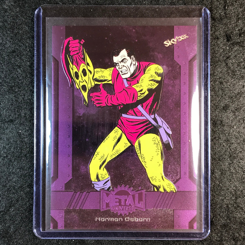 2024 Marvel Metal Universe Avengers NORMAN OSBORN Base Purple FX 117/199 #175