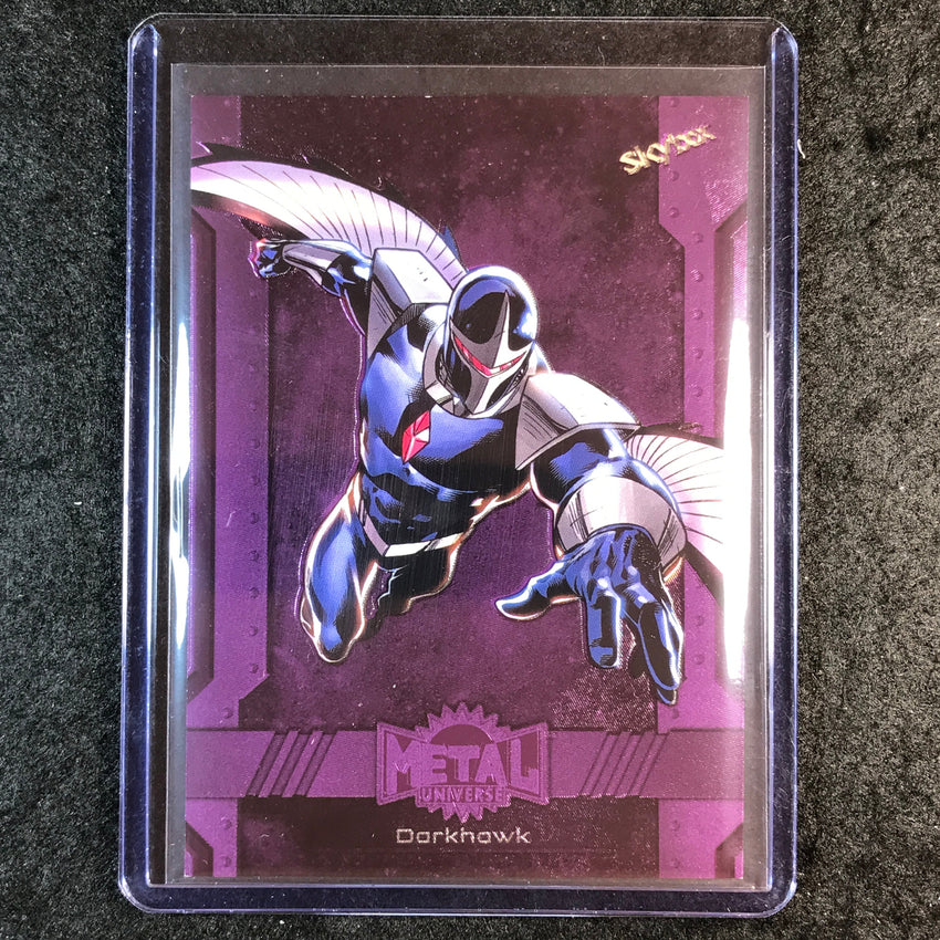 2024 Marvel Metal Universe Avengers DARKHAWK Base Purple FX 140/199 #178