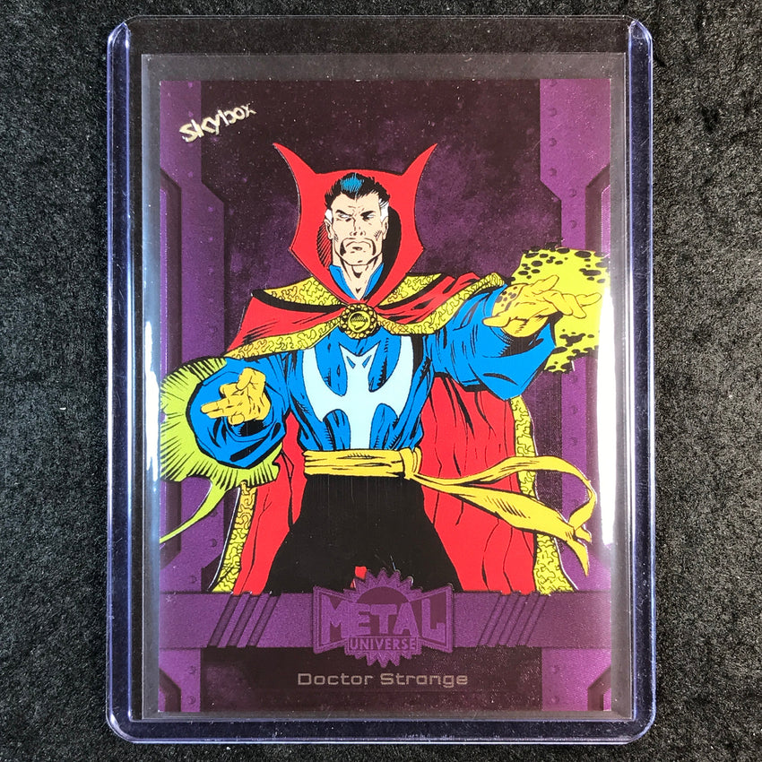 2024 Marvel Metal Universe Avengers DOCTOR STRANGE Base Purple FX 124/199 #186