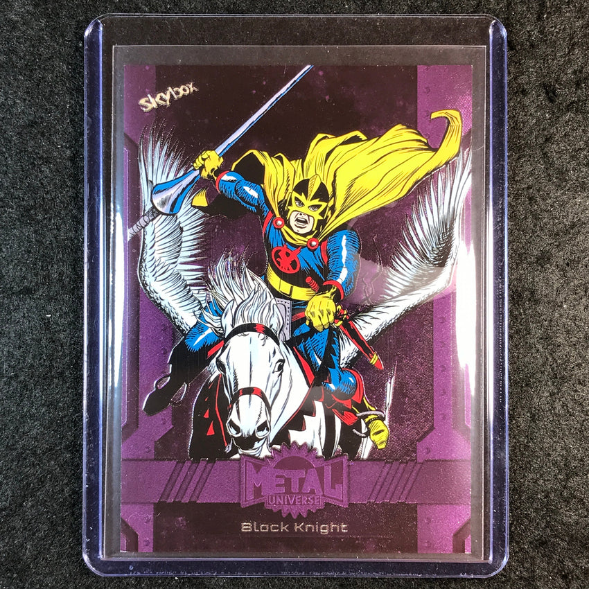 2024 Marvel Metal Universe Avengers BLACK KNIGHT Base Purple FX 161/199 #188