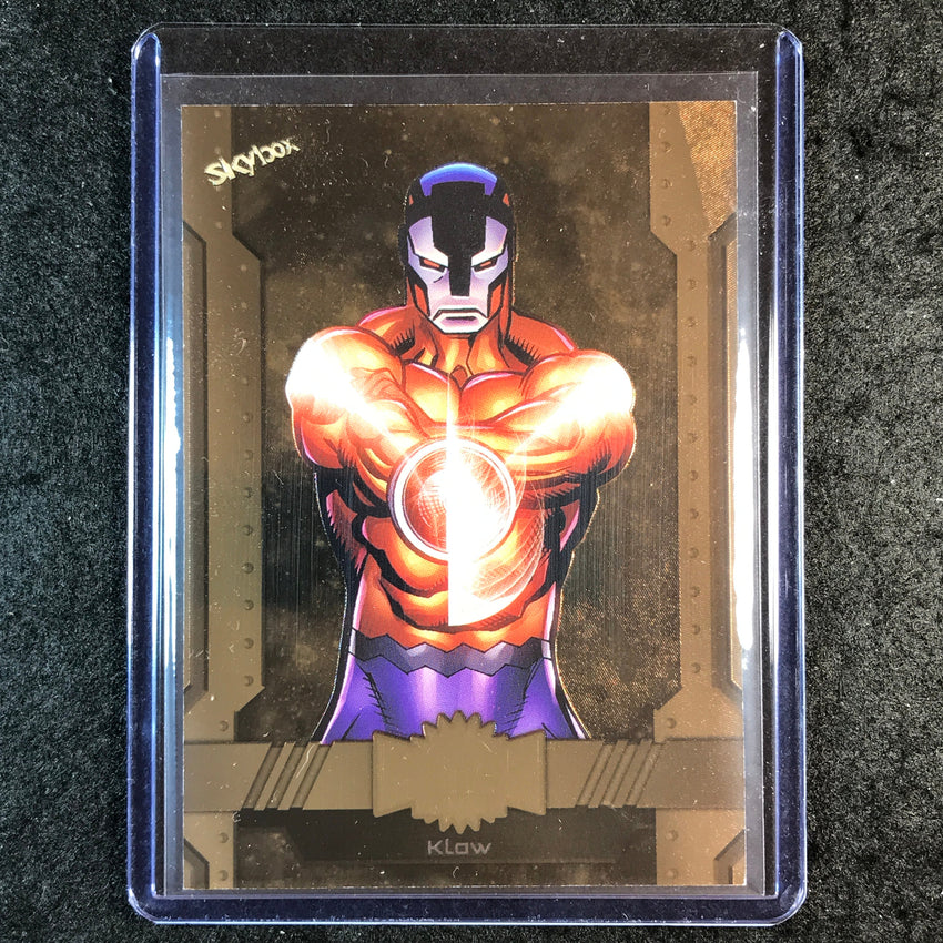 2024 Marvel Metal Universe Avengers KLAW Base Bronze FX 79/150 #2