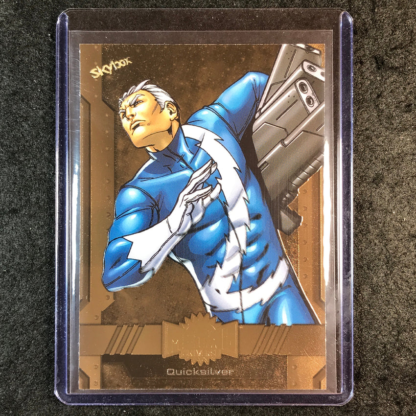 2024 Marvel Metal Universe Avengers QUICKSILVER Base Bronze FX 141/150 #5