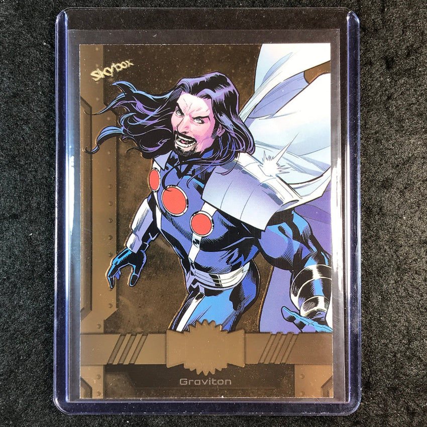 2024 Marvel Metal Universe Avengers GRAVITON Base Bronze FX 127/150 #10