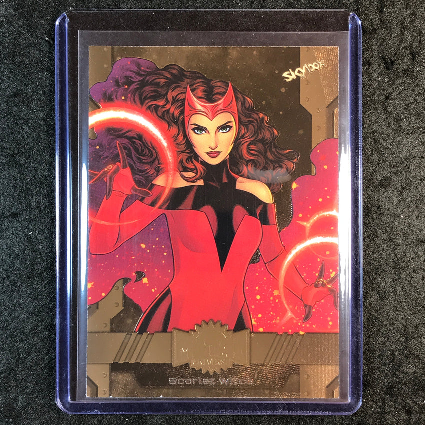 2024 Marvel Metal Universe Avengers SCARLET WITCH Base Bronze FX 104/150 #21