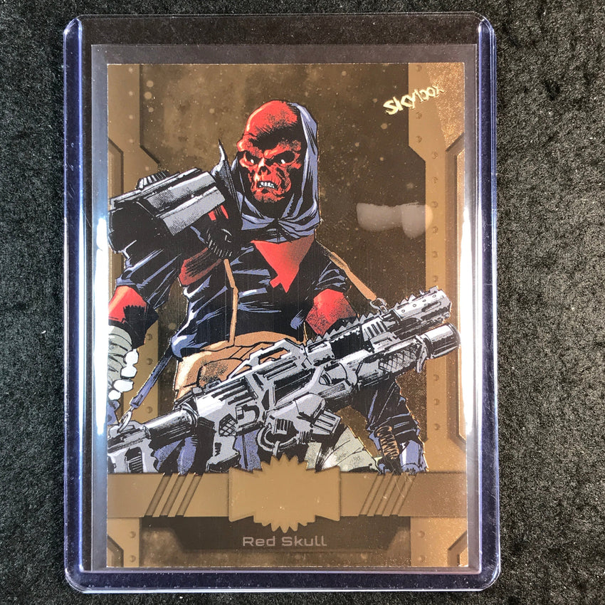 2024 Marvel Metal Universe Avengers RED SKULL Base Bronze FX 31/150 #29