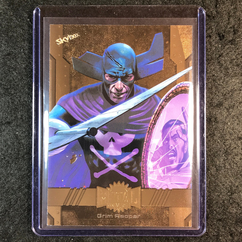 2024 Marvel Metal Universe Avengers GRIM REAPER Base Bronze FX 28/150 #44