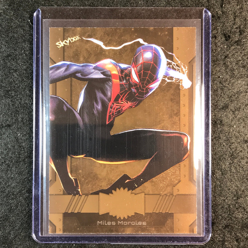 2024 Marvel Metal Universe Avengers MILES MORALES Base Bronze FX 37/150 #54