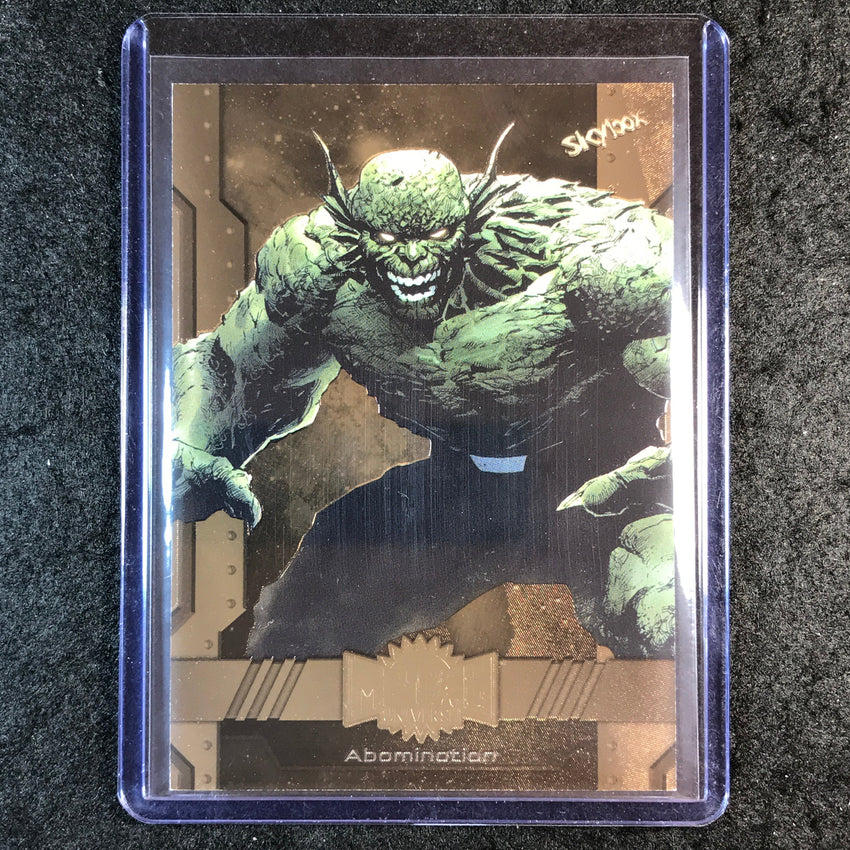 2024 Marvel Metal Universe Avengers ABOMINATION Base Bronze FX 31/150 #72
