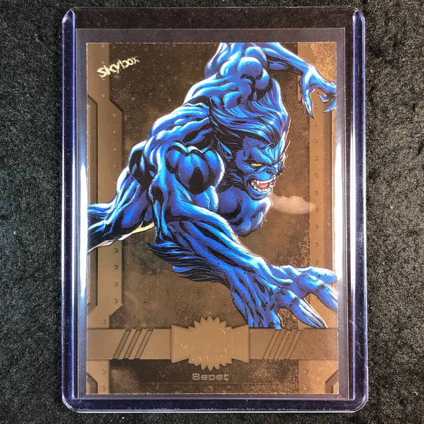 2024 Marvel Metal Universe Avengers BEAST Base Bronze FX 110/150 #76