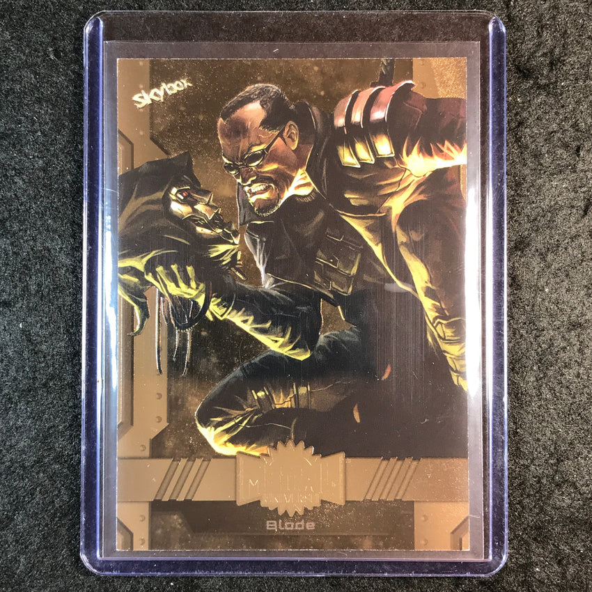 2024 Marvel Metal Universe Avengers BLADE Base Bronze FX 70/150 #82