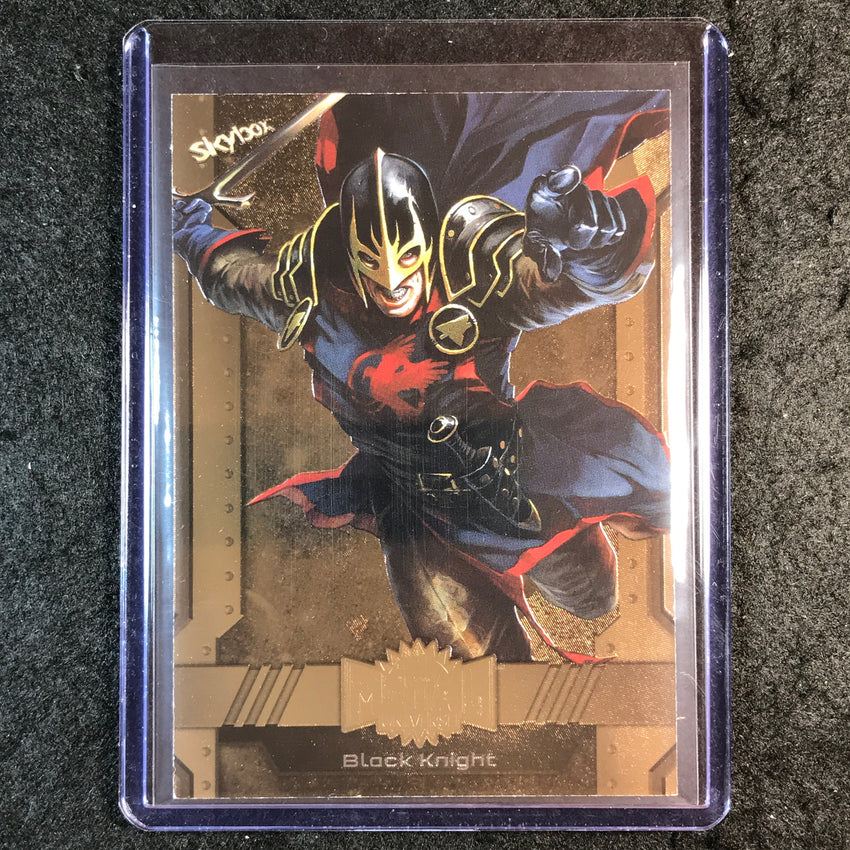 2024 Marvel Metal Universe Avengers BLACK KNIGHT Base Bronze FX 101/150 #88