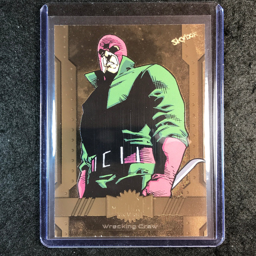 2024 Marvel Metal Universe Avengers WRECKING CREW Base Bronze FX 104/150 #91