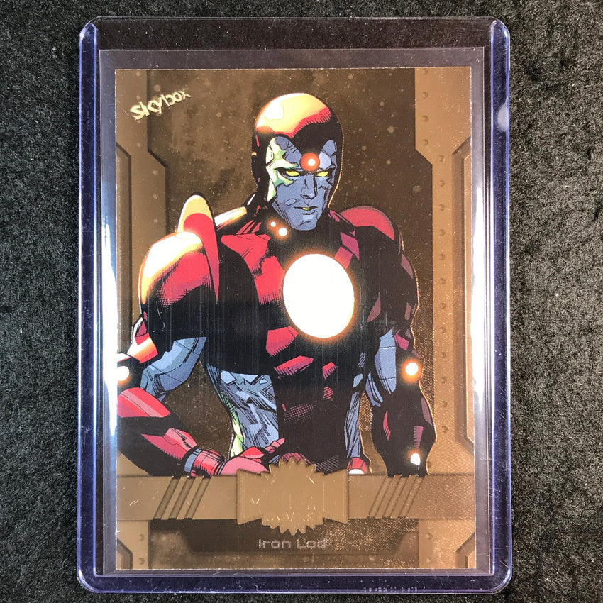 2024 Marvel Metal Universe Avengers IRON LAD Base Bronze FX 53/150 #95