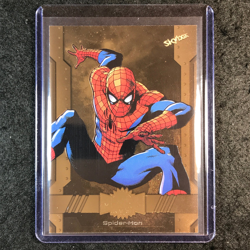 2024 Marvel Metal Universe Avengers SPIDER-MAN Base Bronze FX 60/150 #100