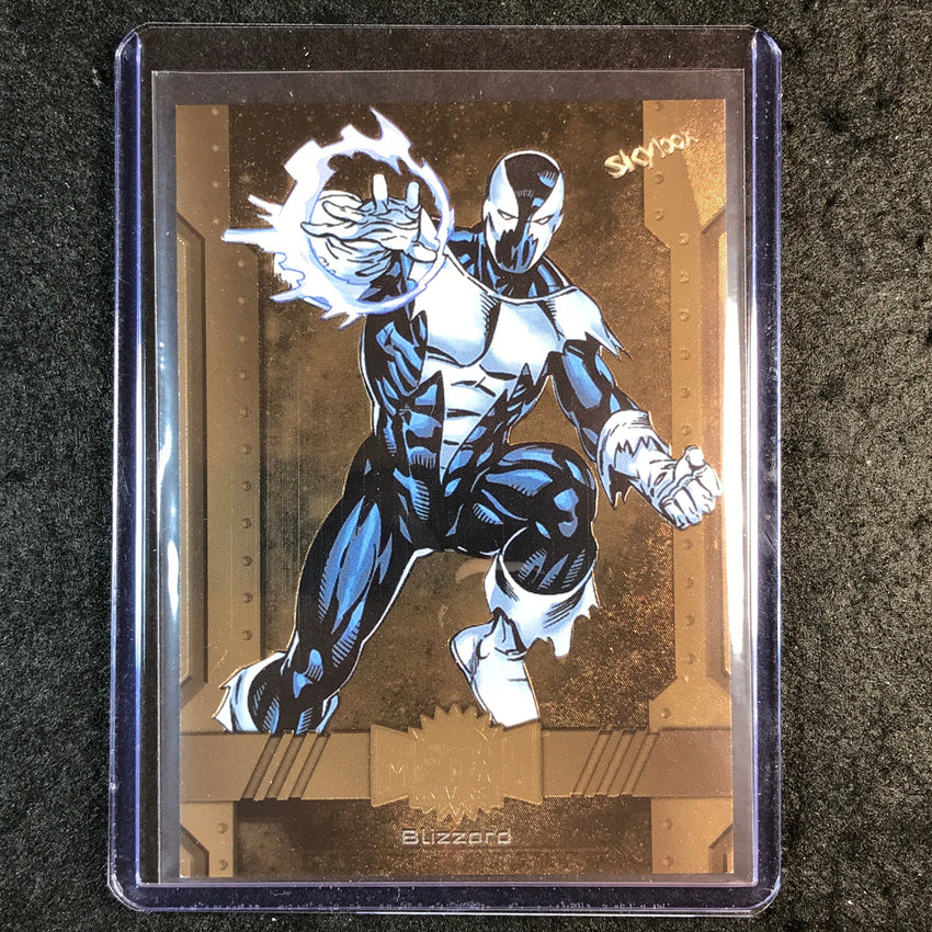 2024 Marvel Metal Universe Avengers BLIZZARD Base Bronze FX 59/150 #103