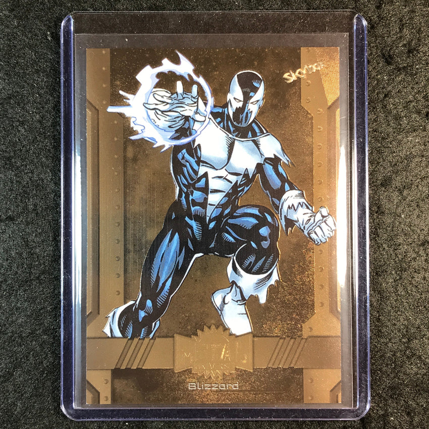 2024 Marvel Metal Universe Avengers BLIZZARD Base Bronze FX 118/150 #103