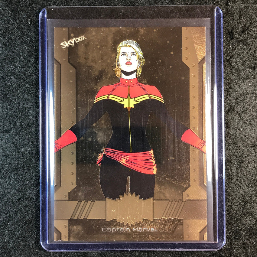 2024 Marvel Metal Universe Avengers CAPTAIN MARVEL Base Bronze FX 40/150 #111