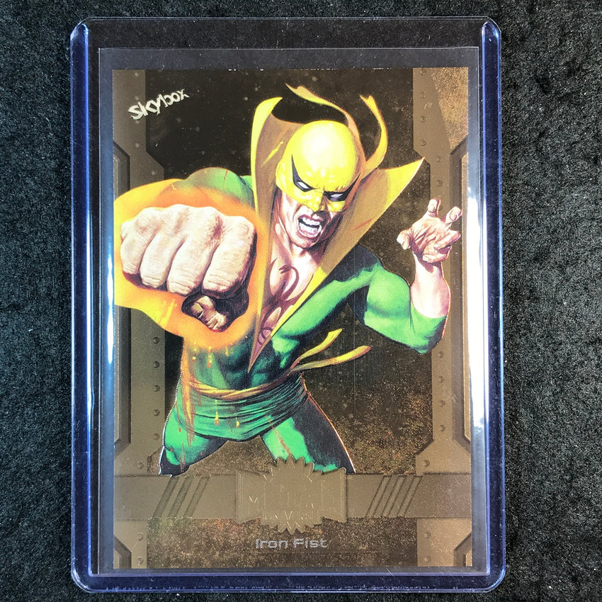 2024 Marvel Metal Universe Avengers IRON FIST Base Bronze FX 7/150 #119