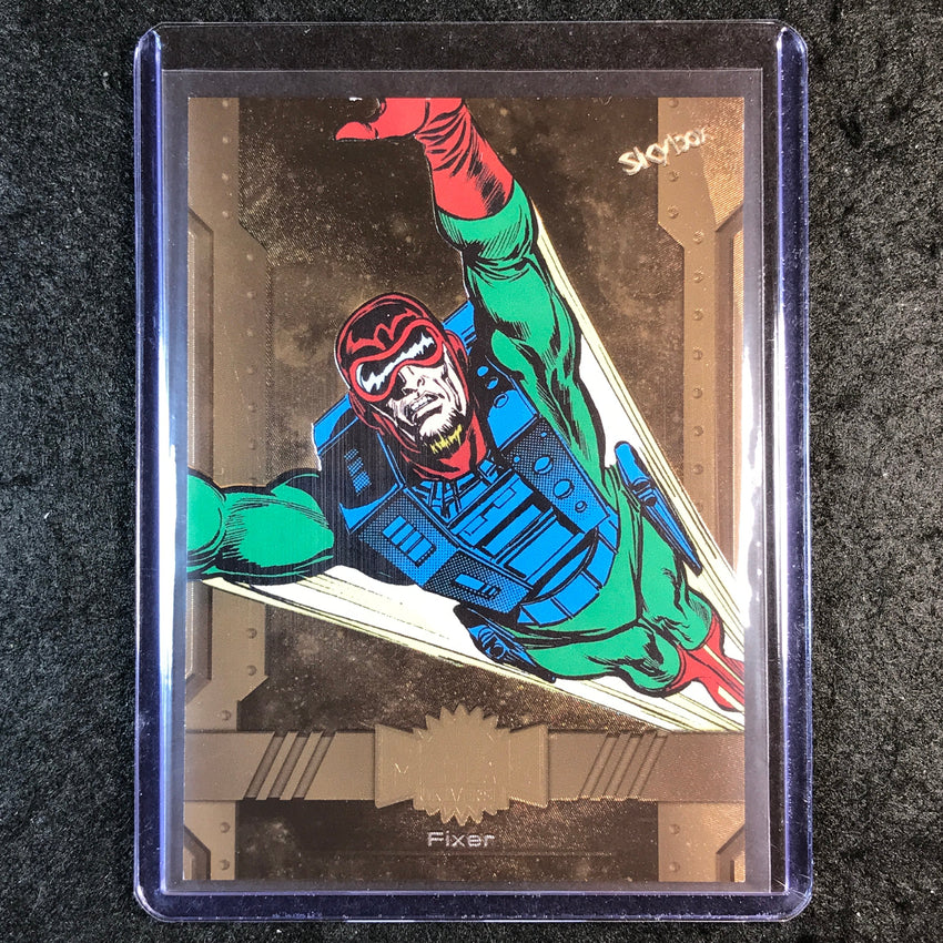 2024 Marvel Metal Universe Avengers FIXER Base Bronze FX 47/150 #136