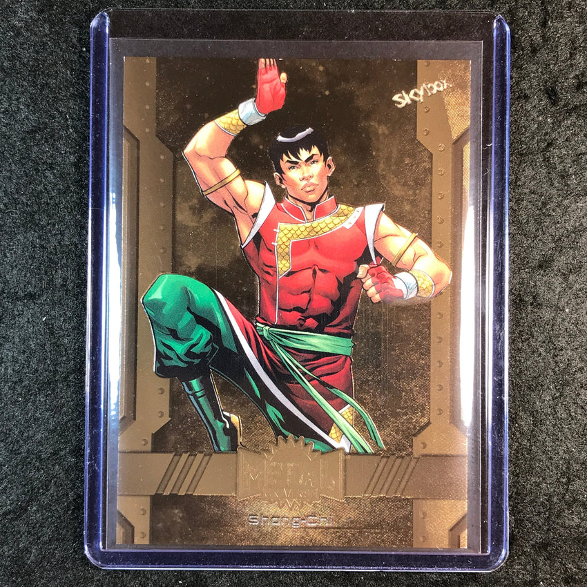 2024 Marvel Metal Universe Avengers SHANG-CHI Base Bronze FX 49/150 #140