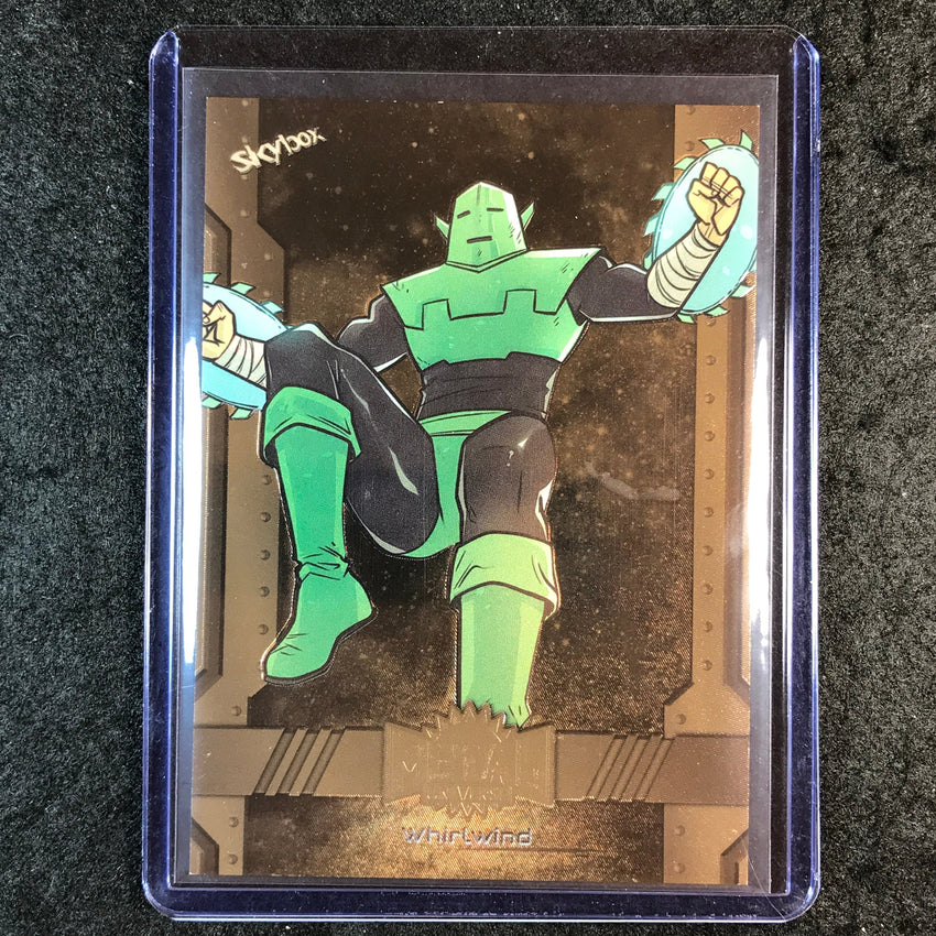 2024 Marvel Metal Universe Avengers WHIRLWIND Base Bronze FX 47/150 #145
